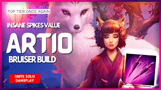 THIS MANTICORE SPIKES BUILD BRINGS ARTIO BACK TO TOP TIER - Artio Solo SMITE Conquest Gameplay