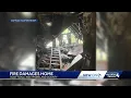 Home with hair salon damaged by fire in Scottdale