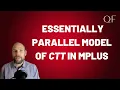 Essentially Parallel Model of CTT in Mplus