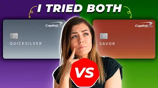 Capital One Quicksilver vs Savor 2025 Which One is Better