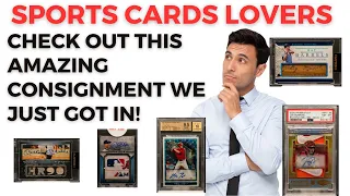 1 000 000 Consignment Sub - If you love rare high end sports cards check this out Part 1