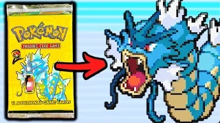 Pokemon Yellow but One Pack Decides My Team