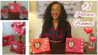 DIY Michael s 1 HotSpot Wooden Heart Picture Frame Valentine s Day