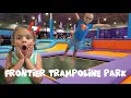 Calia and Cyre s toy time Cheyenne Frontier trampoline park
