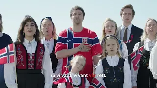 Lær Norges nationalsang med Martin Johannes Larsen. VM 2026