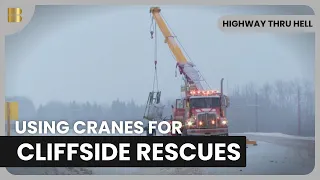 Crane Saves Trailer - Highway Thru Hell