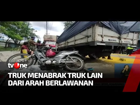 Truk Adu Banteng, Dua Pemotor Tewas Jadi Korban