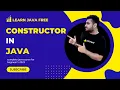 Constructors in Java what is constructor Urdu with syntax and example