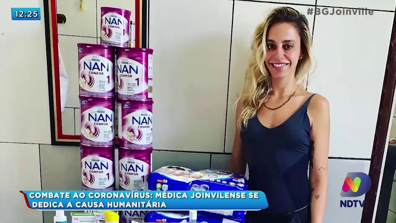Combate ao Coronavírus: Médica joinvilense se dedica a causa humanitária