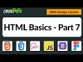 Html Basics Part 7 - Web Design Bangla Course