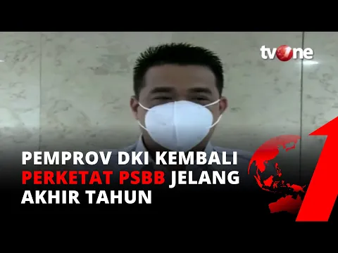 Pemprov DKI Kembali Perketat PSBB Jelang Akhir Tahun | tvOne