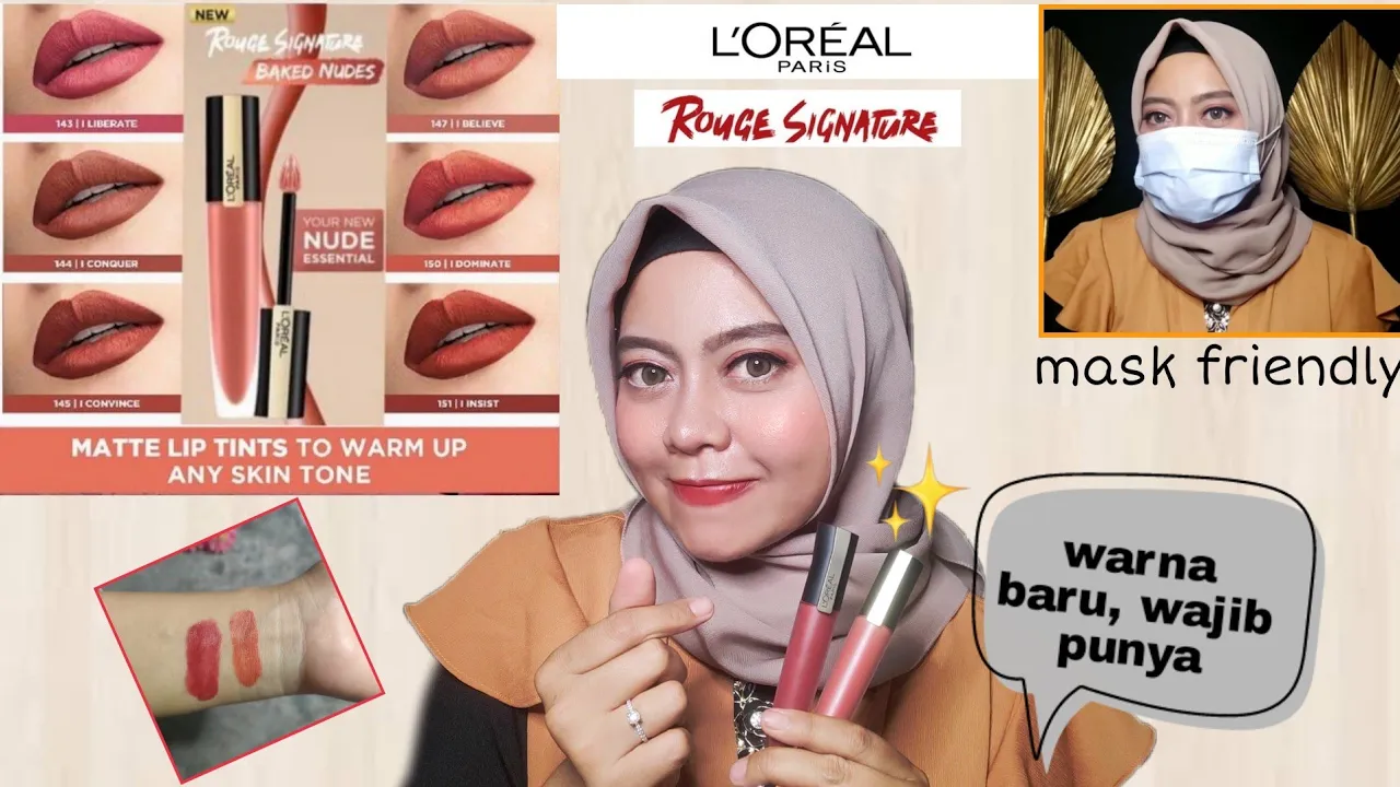 Lipstik Murah tapi Bagus | L’Oreal Color Riche Matte Lipstick | #makeupbyNia #37