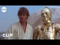 Download Lagu Star Wars: A New Hope - Luke Skywalker Meets R2-D2 and C-3PO [CLIP] | TNT