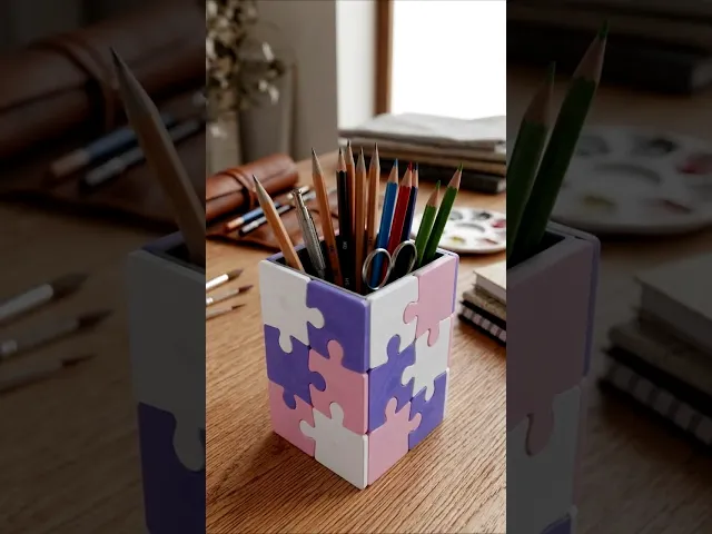 Puzzle Pencil Organizer video thumbnail