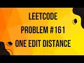 One Edit Distance 161