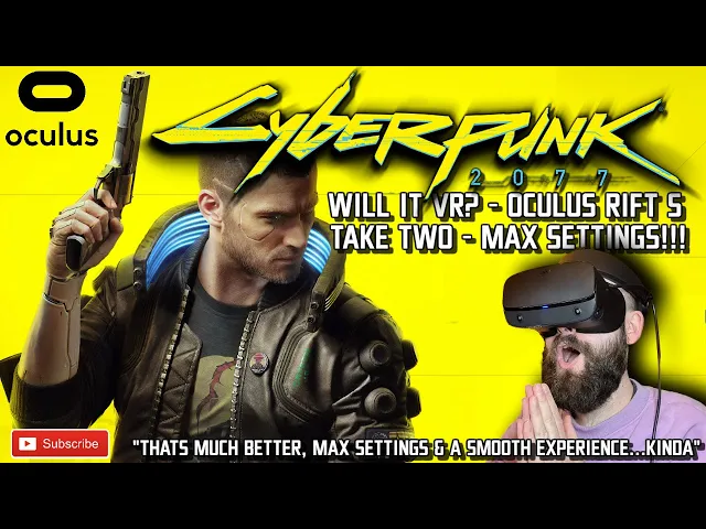 CYBERPUNK 2077 IN VR with Vorpx! MAX SETTINGS // Cyberpunk 2077 VR Gameplay Part 2 // Will it VR?
