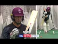 Download Lagu How to face a fast bowler as a left-handed batsman! | Marcus Trescothick Batting Masterclass
