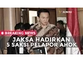 Jaksa Hadirkan 5 Saksi Pelapor Ahok - BREAKING NEWS