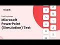 Microsoft PowerPoint Simulation Test Testlify