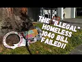 illegal HOMELESS Anti-camping policy DEFEATED after grassroots protest organizing in Eureka