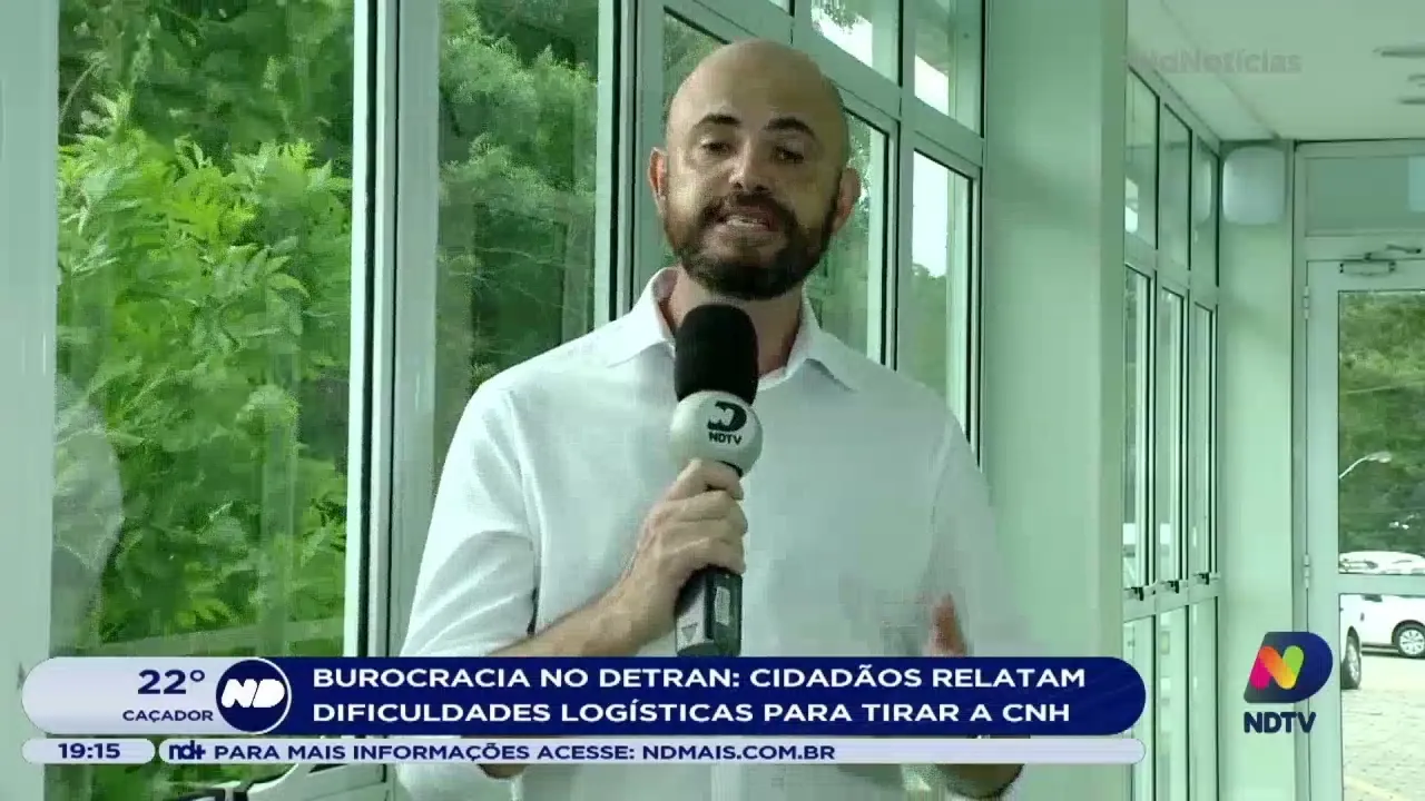 Burocracia no DETRAN: cidadãos relatam dificuldades logísticas para tirar a CNH