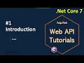 Part 1 API Introduction Asp Net Core Web API Tutorials C