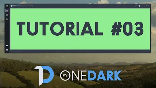 PyOneDark TUTORIAL 03 - Add Your Custom Widgets To PyOneDark GUI