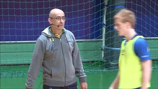 Jordi Ribera - Hovedprinsippene i brasiliansk 5:1 forsvar (andre økt)