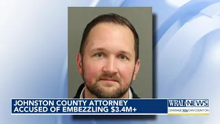 Johnston County lawyer accused of stealing millions in embezzlement case