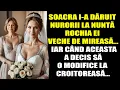 Download Lagu Soacra i-a dăruit nurorii la nuntă rochia ei veche de mireasă…Iar când aceasta a decis să o modifice