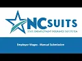 NCSUITS Employer - Employer Wages