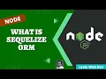 40 Sequelize ORM Connect to mysql database with Sequelize authenticate method Express App - NodeJS