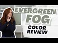 Sherwin Williams Evergreen Fog Undertones Lighting Best Uses