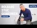 Zelf stucen met rolbare stuc: een perfecte gladde muur!