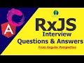 RxJS Interview Questions and Answers RxJS Interview Questions RxJS in Angular