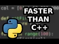 C can be slower than Python