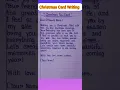 Lagu Christmas card Writing | Christmas card message | Christmas letter | Christmas wishes greeting card