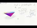 16 5-2 Parametrizing a cone