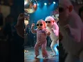 Download Lagu 😍 little Boy Disco Dancing With white Monkey |WhatsApp status❤️| #monkey  #animaldance #fun