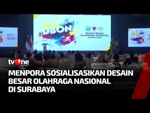 Menpora Sosialisasikan Desain Besar Olahraga Nasional di Surabaya