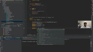 Stack implementation using Array in java