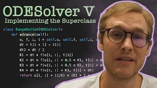 Solving ODEs in Python 5 Superclass and Runge-Kutta