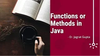 Functions or Methods in Java - Core Java