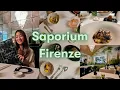 Michelin Star Dinner at Saporium Firenze in Florence Italy
