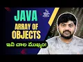 Array of Objects in Java Simple Explanation for Beginners