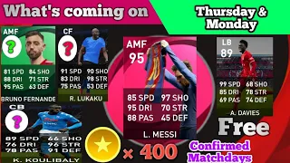 what is coming on next thursday u0026 monday pes 2021 sb pes official