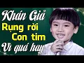 Download Lagu TIẾNG HÁT XÉ LÒNG Của Cậu Bé 4 TUỔI HÁT VỚI CHỊ Được Giám Khảo LÊN SÂN KHẤU HỎI THĂM | THVL
