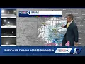 Oklahoma Winter Storm Update Winter storm spreading across Oklahoma
