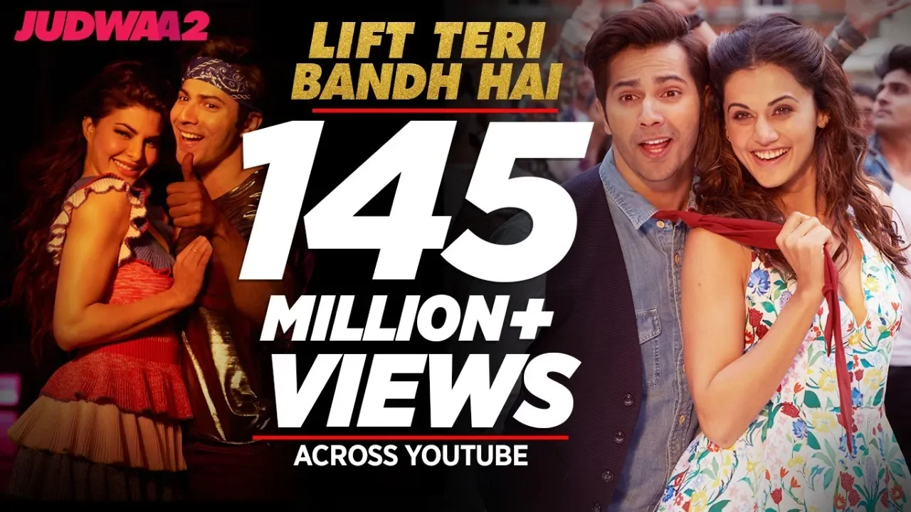 Lift Teri Bandh Hai Song | Judwaa 2 | Varun | Jacqueline | Taapsee | David Dhawan | Anu Malik