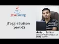 Java Swing Bangla Tutorial 87 JToggleButton part-2